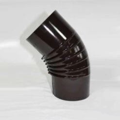 Bogen Gerippt Ohne Reinigungsöffnung, High-Quality-Line Matt Schwarz