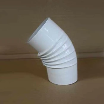 Bogen Gerippt Ohne Reinigungsöffnung, High-Quality-Line Weiß Emailliert 3 Bogen Gerippt Ohne Reinigungsöffnung, High-Quality-Line Weiß Emailliert