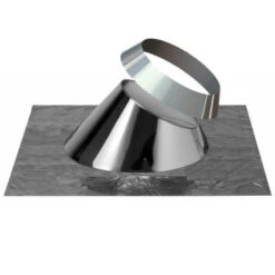 DINAK Edelstahlschornstein Dachabdeckung 30/45° +WK DW