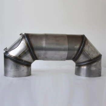 Doppelbogen Roh Für 2 Mm-Rauchrohr 3 Doppelbogen Roh Für 2 Mm-Rauchrohr