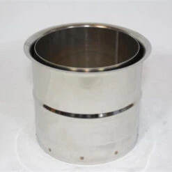 Edelstahl-Wandfutter Doppelt