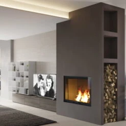 Edilkamin Holz-Kamineinsatz Blokk 70