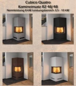 Fram Kaminanlage Cubico Quattro