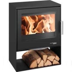 Haas+Sohn Kaminofen Home LONDON II Easy, Perl-anthrazit, Mit Holzfach -Lotus Geschäft haassohn kaminofen home london ii easy perl anthrazit mit holzfach 1