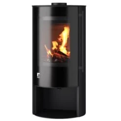 Kaminofen Drooff Aprica 2 Trend Stahl Schwarz Mit Rahmenloser Glasscheibe -Lotus Geschäft kaminofen drooff aprica 2 trend stahl schwarz mit rahmenloser glasscheibe 1