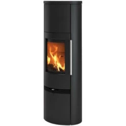 Kaminofen TermaTech TT21RHT Schwarz, Optional Mit Wärmespeicher -Lotus Geschäft kaminofen termatech tt21rht schwarz optional mit waermespeicher 1
