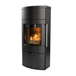 Kaminofen TermaTech TT80 Schwarz -Lotus Geschäft kaminofen termatech tt80 schwarz 1