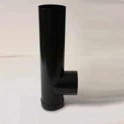 Kapselknie 500 Mm High-Quality-Line Matt Schwarz Emailliert