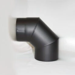 Ofenrohr Bogen 90° Ohne Revisionsöffnung