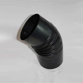 Ofenrohr-Bogen Aus Gebläutem Stahlblech, Ohne Reinigungsöffnung 4 Ofenrohr-Bogen Aus Gebläutem Stahlblech, Ohne Reinigungsöffnung – Bild 2