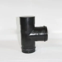 Pellet-Kapselknie 250 Mm Matt Schwarz Emailliert