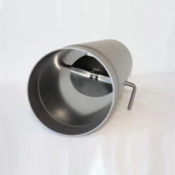 Rauchrohr Ofenrohr 500mm Drosselklappe SENOTHERM Lack