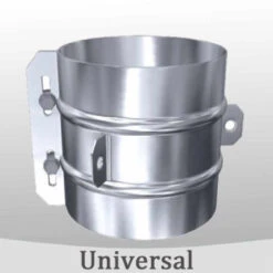 3-Punkt Abspannschelle/Abspannseile KBSO Edelstahlschornstein
